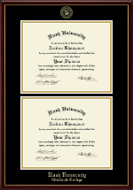 Rush University diploma frame - Double Diploma Frame in Galleria