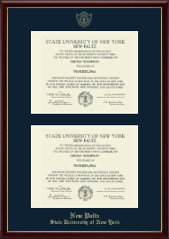 Double Diploma Frame
