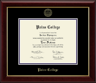 Paine College diploma frame - Gold Embossed Diploma Frame in Gallery