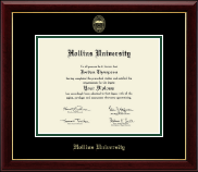 Hollins University Gold Embossed Diploma Frame in Gallery