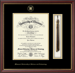 Tassel & Cord Diploma Frame