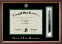 Cleveland State University Tassel Diploma Frame in Newport