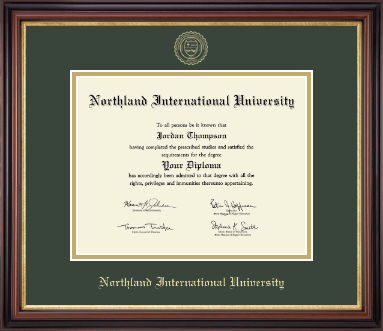 Northland International University diploma frame - Gold Embossed Diploma Frame in Regency Gold
