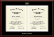Furman University diploma frame - Double Diploma Frame in Galleria