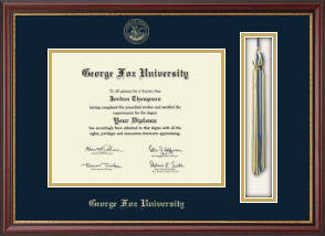 Tassel & Cord Diploma Frame