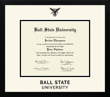 Ball State University diploma frame - Icon in Gotham