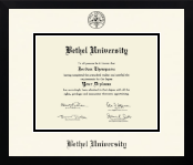 Bethel Minnesota diploma frame - Icon in Gotham