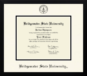 Bridgewater State University diploma frame - Icon in Gotham