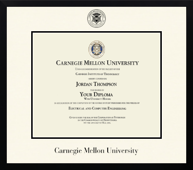 Carnegie Mellon University diploma frame - Icon in Gotham