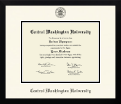 Central Washington University diploma frame - Icon in Gotham