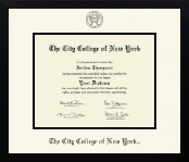The City College of New York diploma frame - Icon in Gotham