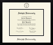 Adelphi University diploma frame - Icon in Gotham