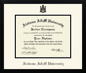 Alabama A&M University diploma frame - Icon in Gotham