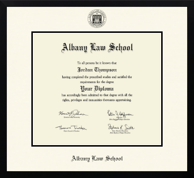 Albany Law School diploma frame - Icon in Gotham