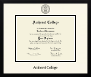 Amherst College diploma frame - Icon in Gotham
