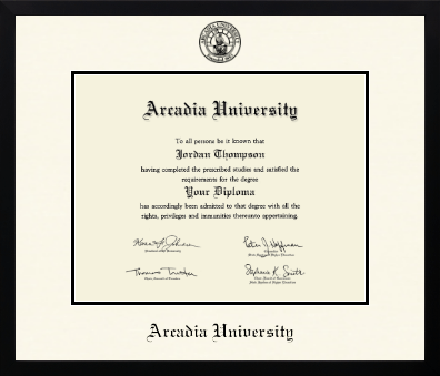 Arcadia University diploma frame - Icon in Gotham