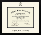 Athens State University diploma frame - Icon in Gotham