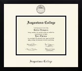 Augustana College Illinois diploma frame - Icon in Gotham