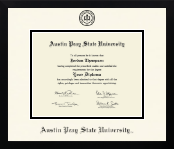 Austin Peay State University diploma frame - Icon in Gotham