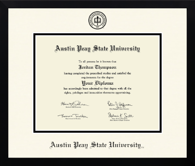 Austin Peay State University diploma frame - Icon in Gotham