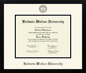 Baldwin Wallace University diploma frame - Icon in Gotham