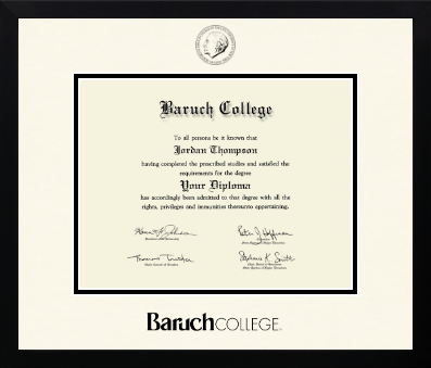 Baruch College diploma frame - Icon in Gotham