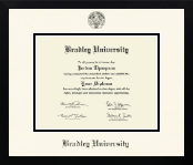 Bradley University diploma frame - Icon in Gotham