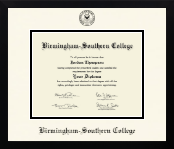 Birmingham-Southern College diploma frame - Icon in Gotham