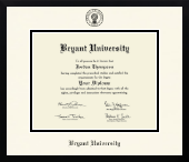 Bryant University diploma frame - Icon in Gotham