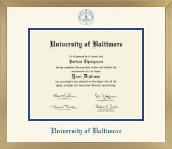 University of Baltimore diploma frame - Icon in Chardonnay