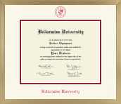 Bellarmine University diploma frame - Icon in Chardonnay