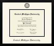 Central Michigan University diploma frame - Icon in Gotham
