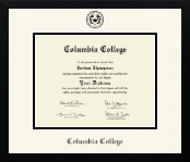 Columbia College diploma frame - Icon in Gotham