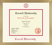 Cornell University diploma frame - Icon in Chardonnay