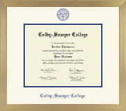 Colby-Sawyer College diploma frame - Icon in Chardonnay