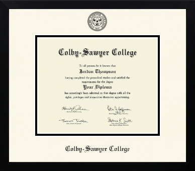 Colby-Sawyer College diploma frame - Icon in Gotham