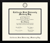 California State University Monterey Bay diploma frame - Icon in Gotham