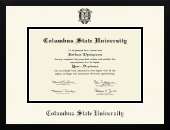 Columbus State University diploma frame - Icon in Gotham