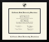 California State University Stanislaus diploma frame - Icon in Gotham