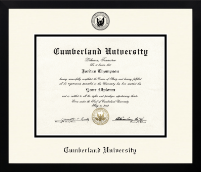 Cumberland University diploma frame - Icon in Gotham