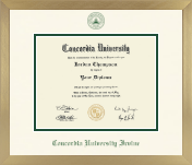 Concordia University - Irvine diploma frame - Icon in Chardonnay