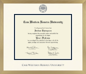 Case Western Reserve University diploma frame - Icon in Chardonnay