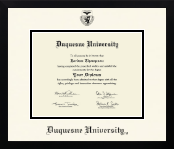 Duquesne University diploma frame - Icon in Gotham