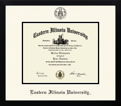 Eastern Illinois University diploma frame - Icon in Gotham