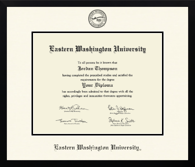 Eastern Washington University diploma frame - Icon in Gotham