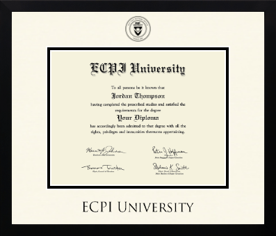 East Coast Polytechnic Institute University diploma frame - Icon in Gotham
