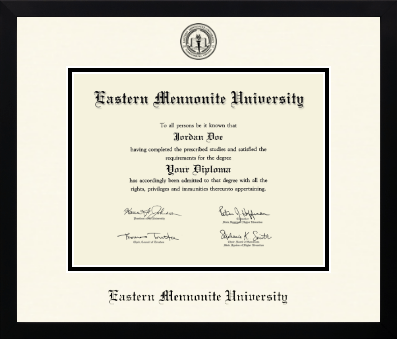 Eastern Mennonite University diploma frame - Icon in Gotham