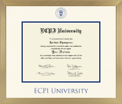 East Coast Polytechnic Institute University diploma frame - Icon in Chardonnay