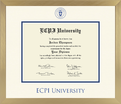 East Coast Polytechnic Institute University diploma frame - Icon in Chardonnay