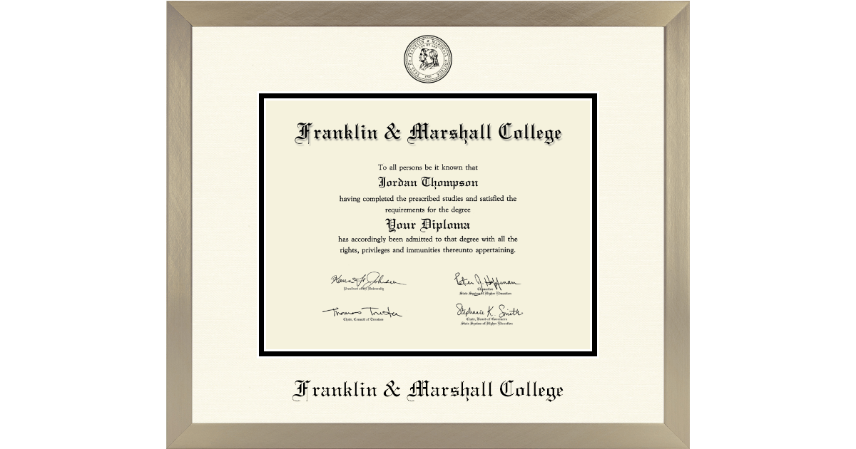 Icon in Light Champagne Franklin & Marshall College Item 215873